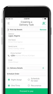 Kwik Delivery screenshot 2