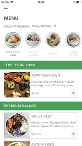 ToppSalad screenshot 2