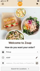 Zoup! Ordering & Rewards screenshot 0