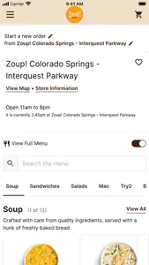 Zoup! Ordering & Rewards screenshot 3