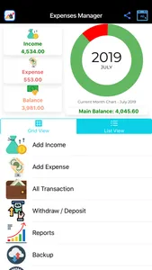 Expense Manager, Money Manager screenshot 1