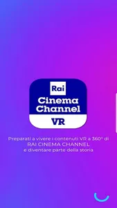 Rai Cinema Channel VR screenshot 0