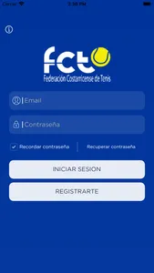 Federación Costarricense Tenis screenshot 0