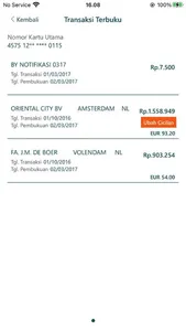 BNI Credit Card Mobile screenshot 2