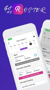 Get My Roster - Shift Planner screenshot 0