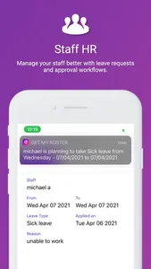 Get My Roster - Shift Planner screenshot 5