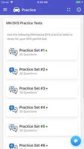 Minnesota DVS Practice Test screenshot 5