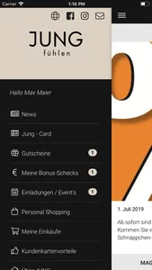 Modehaus JUNG screenshot 1