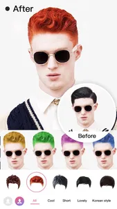 HairStyle Try On & Hair Cut screenshot 0