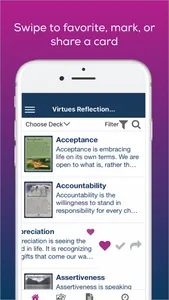 Virtues Cards screenshot 5