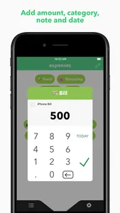 ExpenseApp Lite screenshot 1