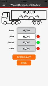 Semi-Truck Weight Distribution screenshot 7