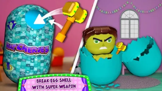 Hatch Superheroes! Surprise screenshot 3
