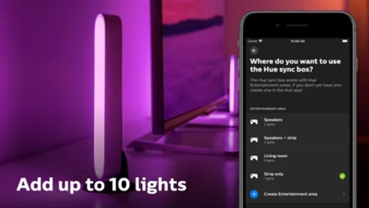 Philips Hue Sync screenshot 2