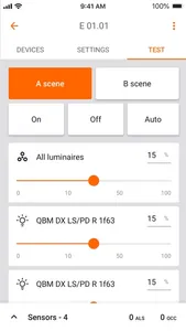 HubSense Commissioning screenshot 3