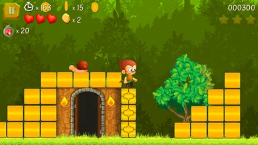 Super Kong Jump - Monkey Bros screenshot 0