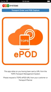 TOPS ePOD screenshot 0