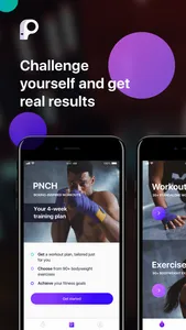 PNCH: Boxing and Fitness screenshot 0