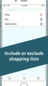 Buy easy - grocery list maker screenshot 0