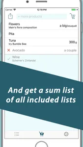 Buy easy - grocery list maker screenshot 1