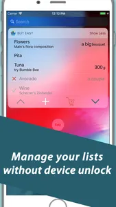 Buy easy - grocery list maker screenshot 2