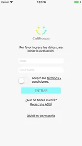 Calificapp screenshot 0