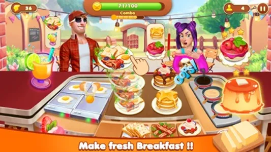 Restaurant Fever - Food Game screenshot 0