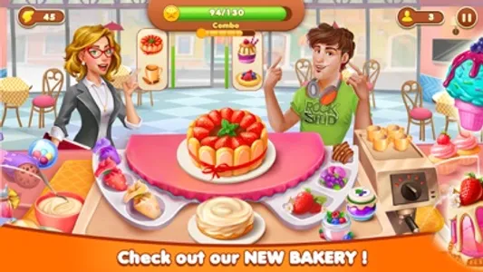 Restaurant Fever - Food Game screenshot 1