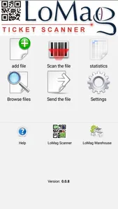 LoMag Ticket scanner screenshot 0