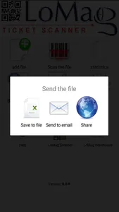 LoMag Ticket scanner screenshot 4