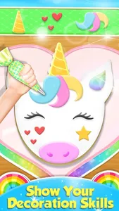 Unicorn Cake Baker & Icy Slush screenshot 4