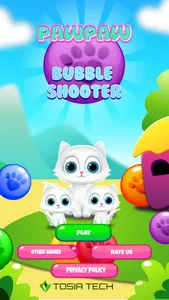 PawPaw Bubble Shooter screenshot 0