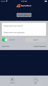 Applied Bank Mobile App screenshot 1