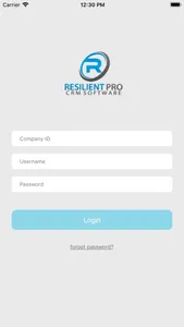 Resilient Pro CRM screenshot 1