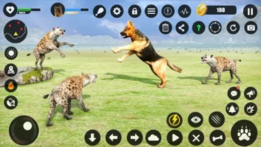 Virtual Dog Survival Life Game screenshot 0