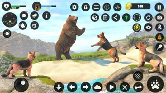 Virtual Dog Survival Life Game screenshot 2