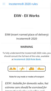 Incoterms 2020 screenshot 4