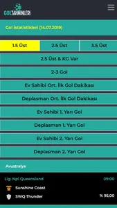 Gol Tahminleri screenshot 1