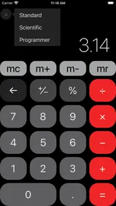 uCalculator screenshot 1