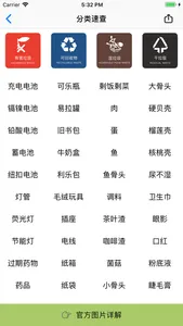 中国垃圾分类 · 垃圾分类查询指南 screenshot 2