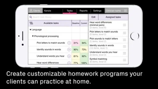 Constant Therapy Clinician screenshot 2