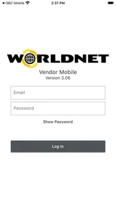 Worldnet Vendor Mobile screenshot 0