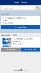 Copart Inc Events screenshot 1