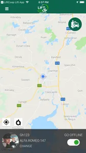LiftCoOp Driver App screenshot 1