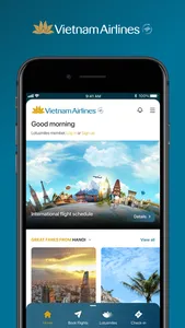 Vietnam Airlines screenshot 1