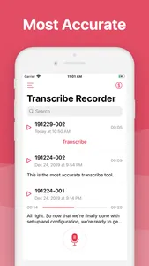 Transcribe Recorder - Memo screenshot 2