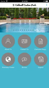 J Caldwell Custom Pools screenshot 0