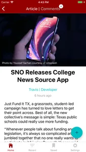 College News Source screenshot 0