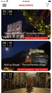 Valle d'Aosta Events screenshot 3