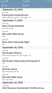 Glen Meadows Baptist screenshot 2